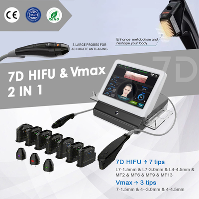 25mm HIFU Zayıflama Makinesi 3d Taşınabilir Hifu Ultrason Yüz Germe