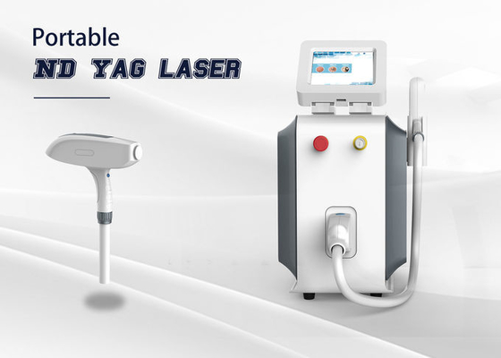Çin Taşınabilir Lazer Güzellik Makinesi ND Yag Lazer Dövme Silme Karbon Soyma Cihazı Tedarikçi