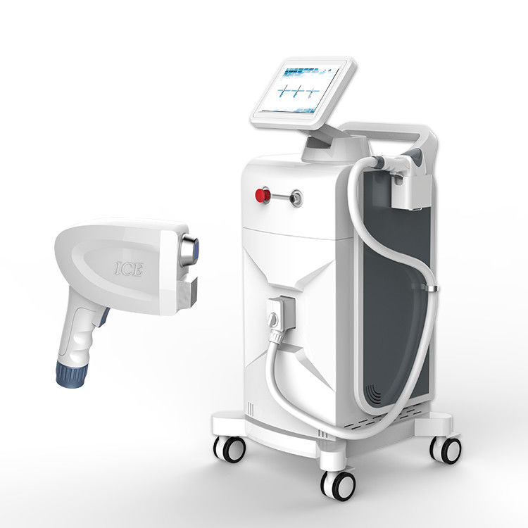 Salon / Klinik İçin Soğutma Soğutma Diod Lazer Epilasyon Makinesi 808nm