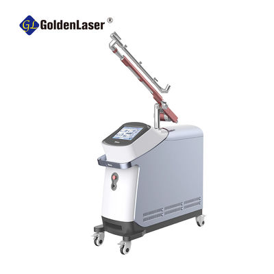 Q Anahtarlı Pikosaniye Lazer Makinesi 600mj/Cm2 Dövme Silme Makinesi