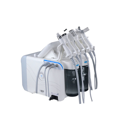 Mikro Oksijen Kabarcık Yüz Güzellik Makinesi 6 1 Çok İşlevli Hydra Cilt Temizleme Makinesi