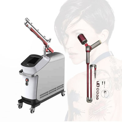 Q Anahtarlı Pikosaniye Lazer Makinesi 600mj/Cm2   Dövme Silme Makinesi