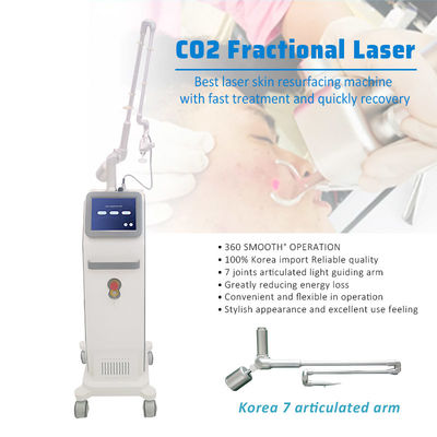 Klinik Salon için 10600nm Tıbbi CE  Co2 Fraksiyonel Lazer Makinesi