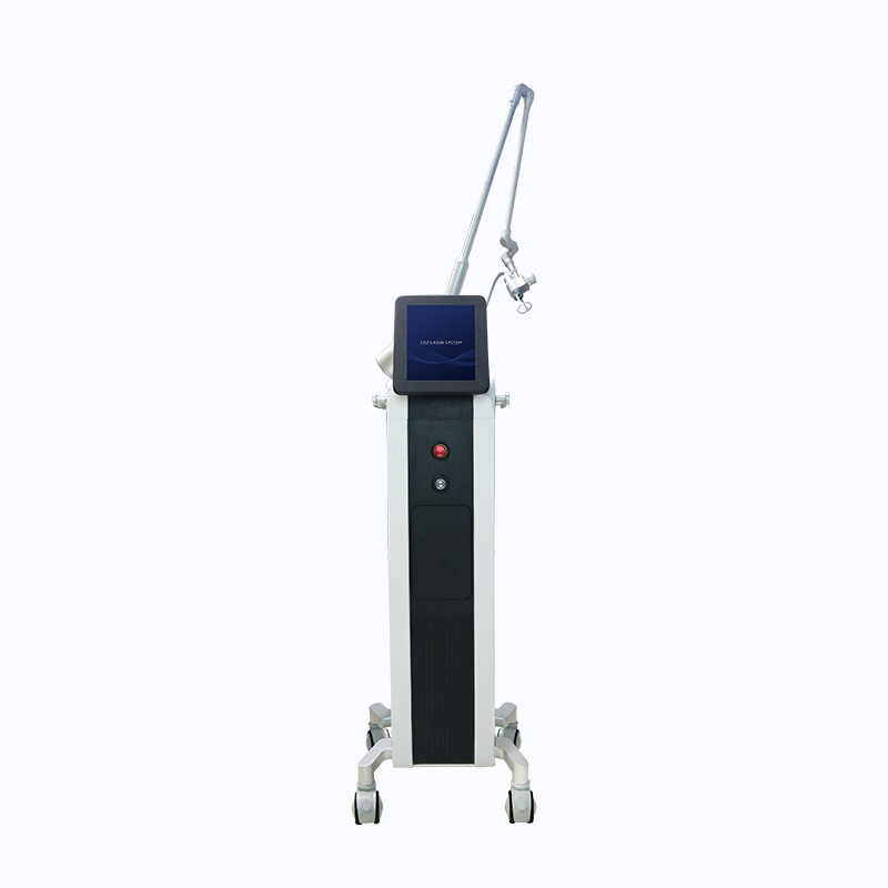 CO2 Kısıtlı Lazer Makinesi Cilt Üzerine Dönüştürme 40W Ultra Pulse CW Kaldırma Hafif Mole Alüminyum Kasa