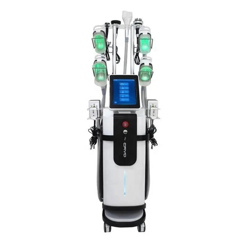 Yeni Tip 360 Kriyolipoliz Zayıflama Makinesi 5 Kriyyo Başlık Cryoterapi Vücut Şekillendirme 40K Kavitasyon RF Slim Makinesi